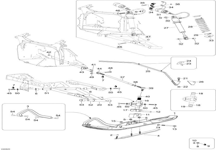  lynx  -     / Front Suspension And Ski