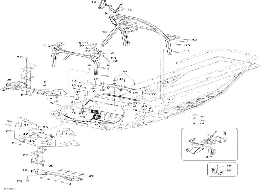 Snowmobile Lynx  -   Components / Frame And Components