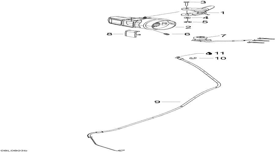    - Throttle Handle And Housing /  Handle  