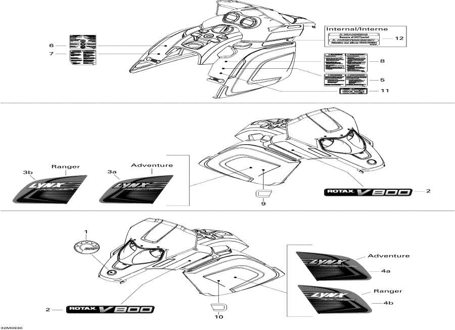  Lynx  -  Ranger - Decals Ranger