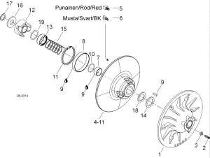 05-   (05- Driven Pulley)