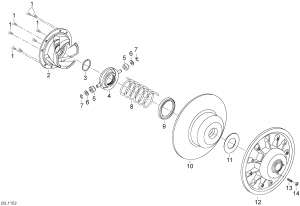 05-   (05- Driven Pulley)