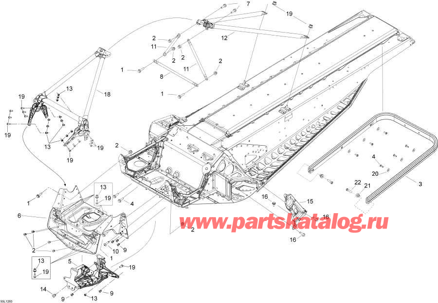Snow mobile   -   Components