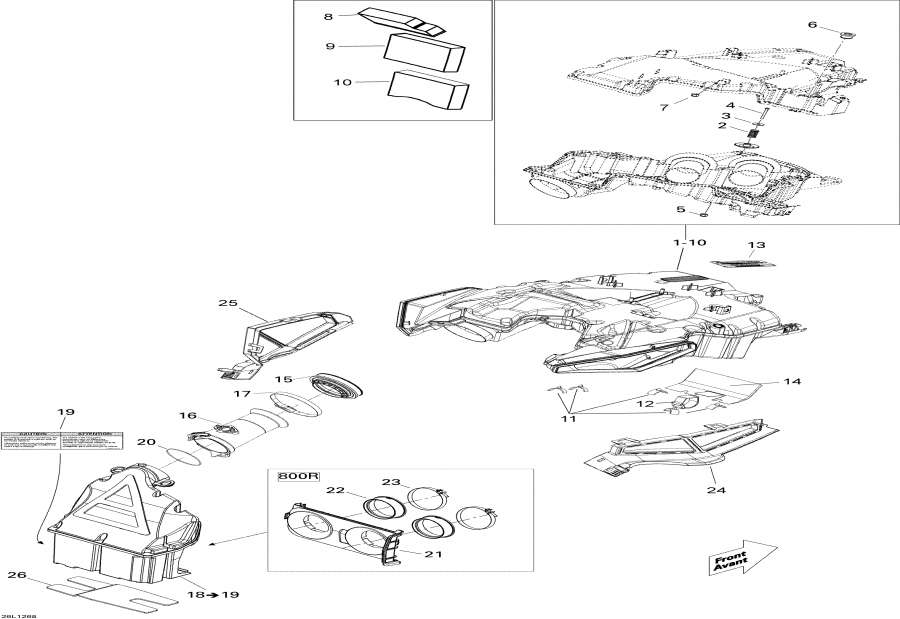  lynx  - Air   System - Air Intake System