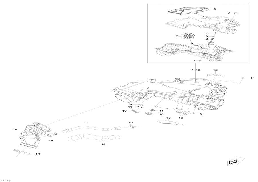 Snowmobiles   - Air   System / Air Intake System