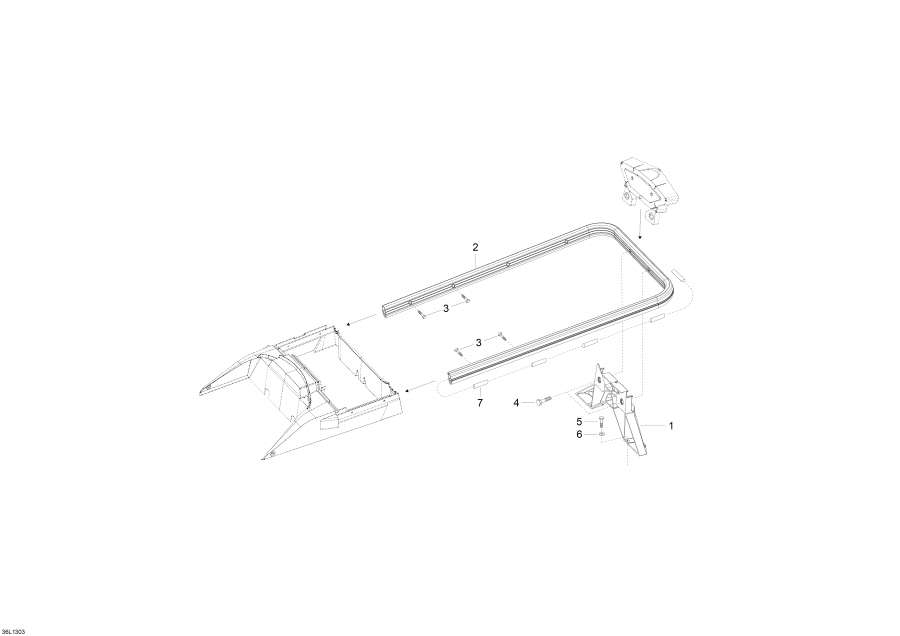 Snow mobile   - Cargo Rack / Cargo Rack