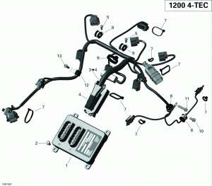 10-     Electric Module (10- Engine Harness And Electric Module)
