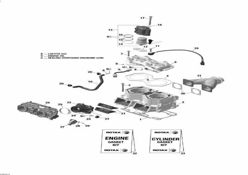    - Cylinder And Cylinder Head - 800 E-tec -      - 800 E-tec