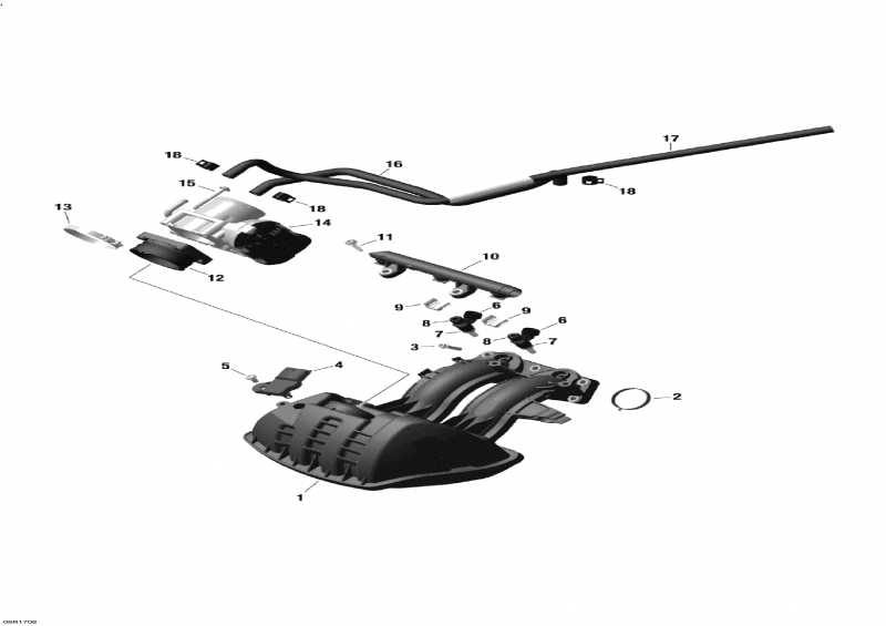 Snowmobile   -      - 600 Ace - Air Intake Manifold And Throttle Body - 600 Ace
