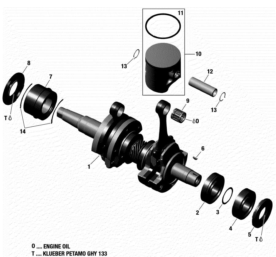  Lynx  -    - Crankshaft And Pistons