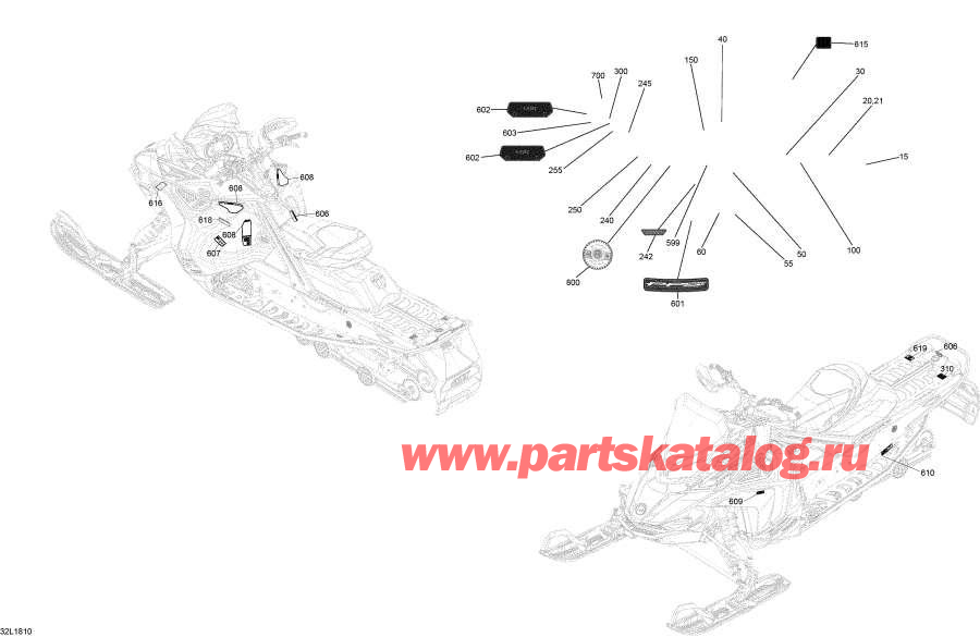  Lynx  - Decals Xtrim - 900 Ace /  Xtrim - 900 Ace